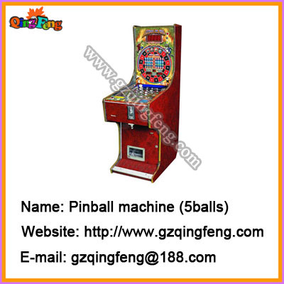 5 balls Thailand Pinball game machine-TZ-QF060