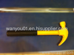 steel handle claw hammer