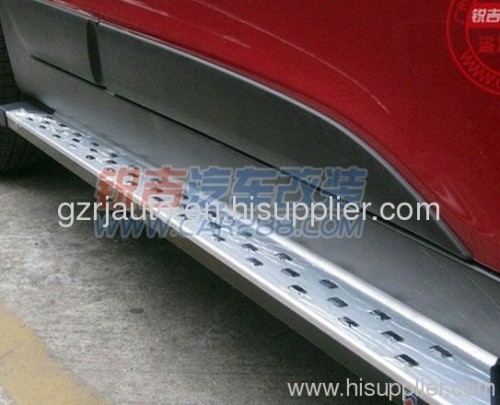 HYUNDAI IX35 side step with mud guard (B M W style)