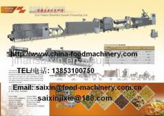 breakfast extruded cereal flake process line