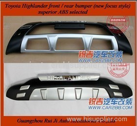 Toyota Highlander bumper / grille guard (new focus model)