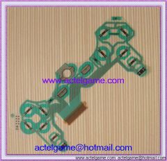 PS3 controller Button Ribbon Repair Keypad Flex Cable circuit board Part not support vibration controller