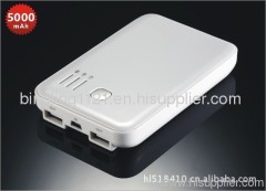 5000MAH Dual usb output power bank