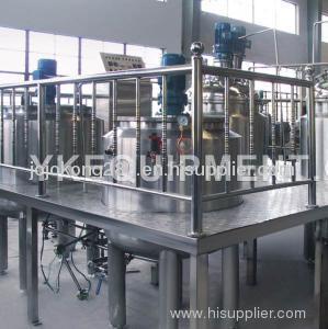 Fixed (Rack) Vacuum Emulsifying Mixer