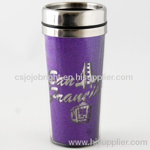 acrylic travel mug