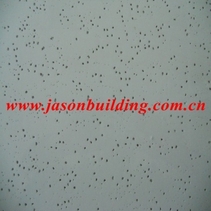 Perforated mineral fiber ceiling board