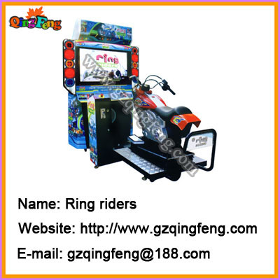 Thailand Simulator racing game machine 42 LCD Full Motion Cabinet Ring riders-MR-QF294