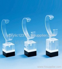 acrylic floor standing watch display stand