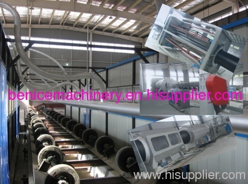 3PE Steel Pipe Anticorrosion Coating Production Line