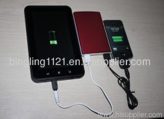 10000MAH emergency charger for blackberry/HTC