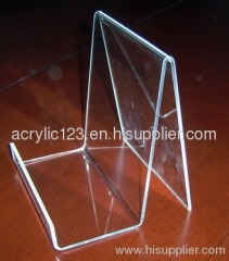 acrylic brochure book holder