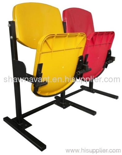 gravity folding fixed seating outdoor or indoor seat footbal