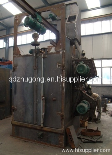 hook sand blasting machien