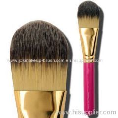 Nylon Hair with Aluminum Ferrule Foundation Brush