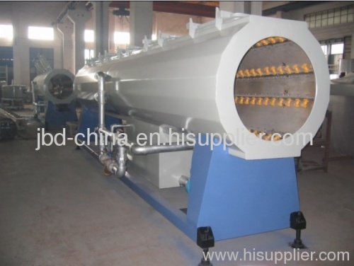 HDPE gas and water supply pipe extrusion line