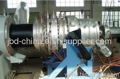 HDPE pipe production line