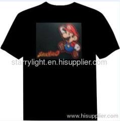 Starry-light 5.2USD high quality Hot-selling El T Shirt