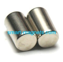 nickel coating Sintered NdFeB cylinder magnet