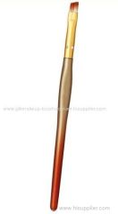 Goat Hair Eyebrow Makeup Brush metal handle with Diamond