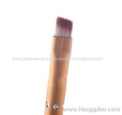 Goat Hair Eyebrow Makeup Brush metal handle with Diamond