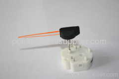 Automobile cross coil motor pointer with high precision