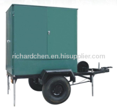 Trailer type insulating oil purifier