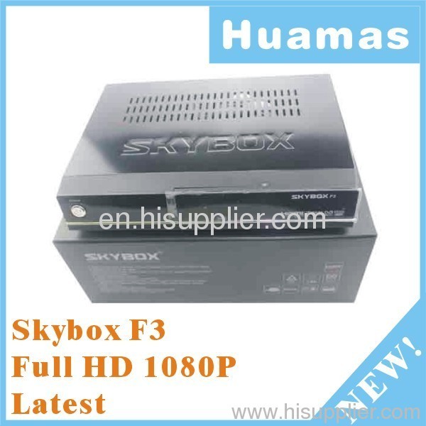 SKYBOX F3 HD Channels with software for Malaysia