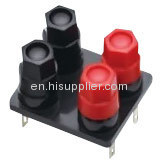 Rohs 4pin binding post terminal cups (DH-1323-A)