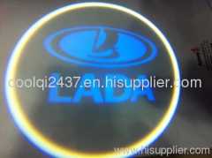 2012 LED car logo light ghost shadow light LADA