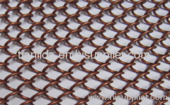 Metal coil drapery