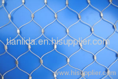 Stainless steel rope mesh zoo protect mesh