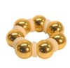 Gold sintered NdFeB sphere magnet