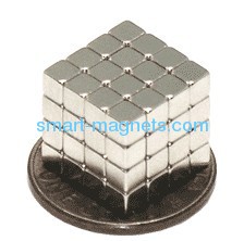 Sintered NdFeB magnet cube shape