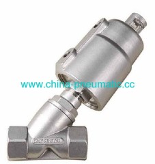 stainless steel angle seat valve