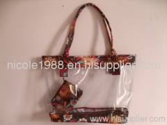 pvc single shoulder bag