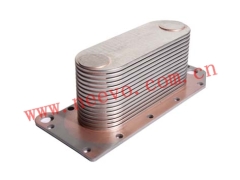 Oil cooler core