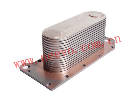 Oil cooler core