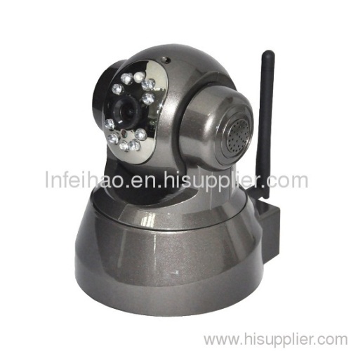 Wireless Pan Tilt IR Two Way Audio IP Camera