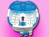 Foot spa massager with heating