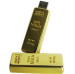 Golden Bar Usb Flash Disk