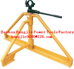 Foldable cable drum jacks