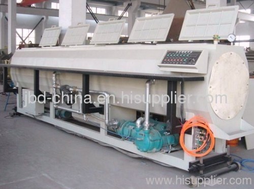 HDPE pipe extruding machine