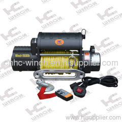Grande Electric Winch with Synthia Rope 9500lb