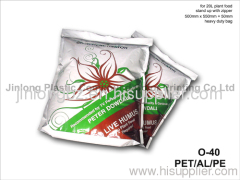 plastic chemical bag with zipper