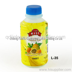 shrink label for juice bottle