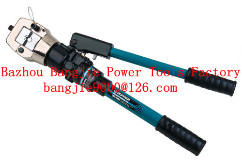 Hydraulic crimping tool Safety system inside