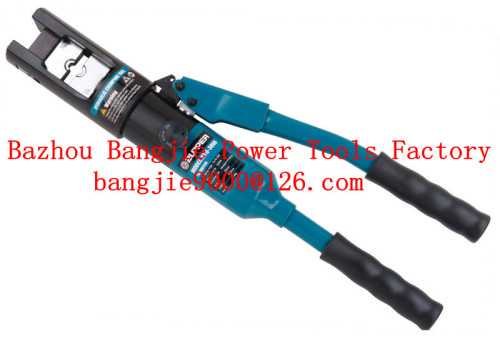 Hydraulic crimping tool Safety system inside