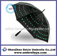 fashion Christmas gift straight led umbrella