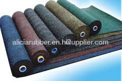 Gym sports Rubber rolls flooring