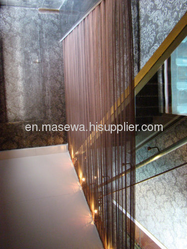 aluminum wire mesh divider